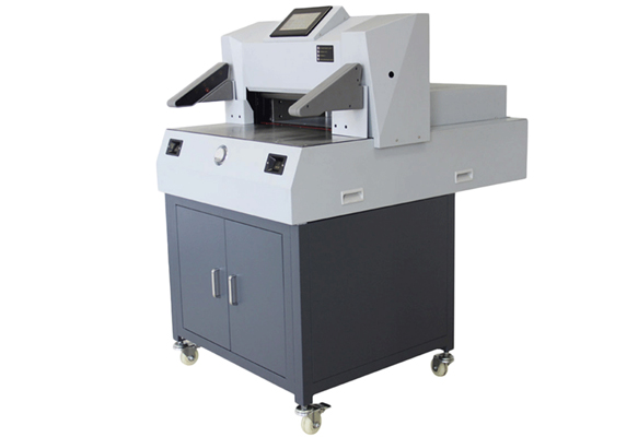 500V9 快速程控切纸机 图文标书文件相册重型裁纸